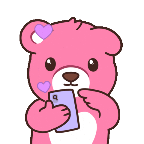 Love It Hearts Sticker by BEARISH