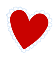 Valentines Day Hearts Sticker