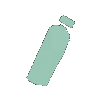 Bottle Hiking Sticker by Gesäuse