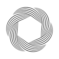 xponentialdesign black and white simple minimal geometry GIF