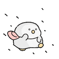 sickyaki penguin bed pillow 펭귄 Sticker