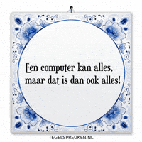 Humor Computer GIF by Tegelspreuken.nl