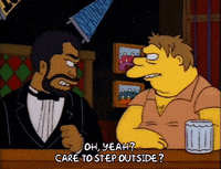 Standing Season 3 GIF by The Simpsons