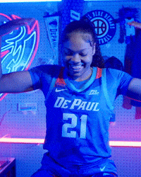 Womens Basketball GIF by DePaul Athletics