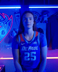 Womens Basketball Chicago GIF by DePaul Athletics