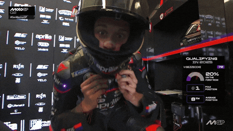 Close Up Hello GIF by MotoGP™