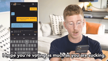Voting Youtube GIF by tyler oakley