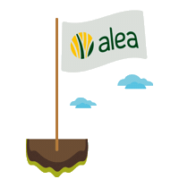 Aleaycia agro bandera alea aleaycia Sticker
