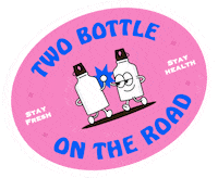 Pink Stay Fresh Sticker