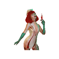 Nurse Sticker by Dracula's Cabaret