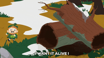 fear running away GIF by South Park 