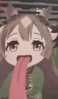 Tongue Umamusume GIF