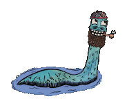 ConfluenceBrew beer scottish nessie confluence Sticker