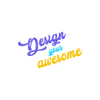 Designyourawesome Sticker by Desygner