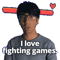 Beat Em Up Fighting Game Sticker
