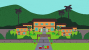 eric cartman running GIF by South Park 