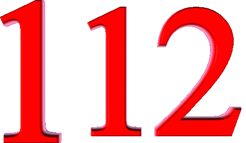 112 STICKER
