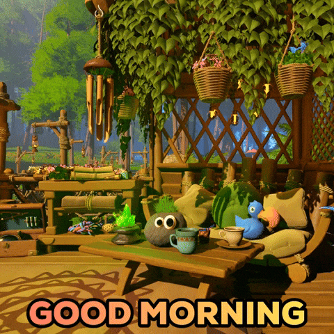 Good Morning Hello GIF by Gameforge