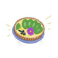 Happy Piece Of Cake Sticker