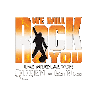 We Will Rock You Queen Sticker by Stage Entertainment Deutschland