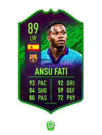 FUTMentor fc barcelona fifa 20 fati barcelona fc Sticker