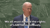 Joe Biden Pride GIF by GIPHY News