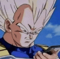 Angry Dragon Ball Z GIF