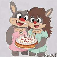 Happy Sisters GIF