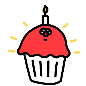 happy birthday STICKER by Studios Stickers