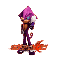 Cant See Me Shadow The Hedgehog Sticker