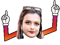 Anushka Sticker by BORN ON INSTAGRAM