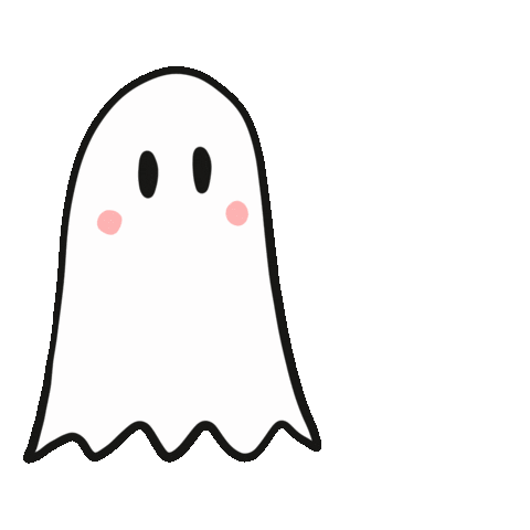 Halloween Ghost Sticker