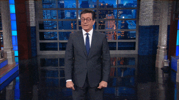 stephen colbert wtf GIF by The Late Show With Stephen Colbert