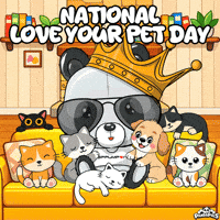Cat Love GIF by PandaPals