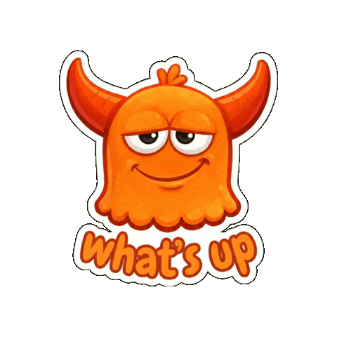 Good Vibes Hello Sticker by Momo & Tulus