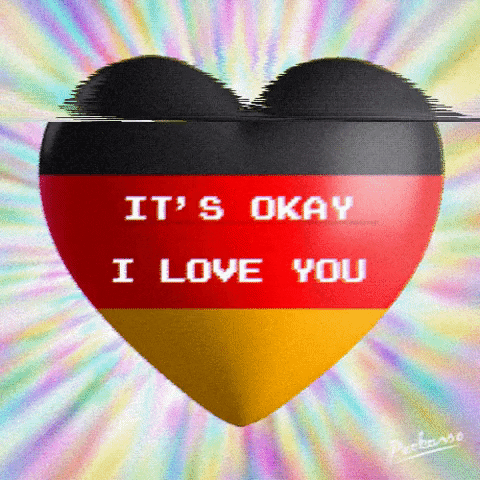 Germany Love GIF by PEEKASSO