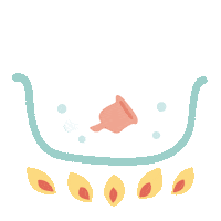 Blood Menstruation Sticker by Happeriod
