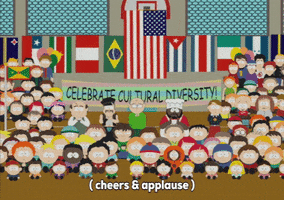 happy cultural diversity GIF by South Park 