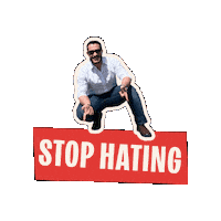 abdulforsenate abdul stop hating abdulelsayed abdulforsenate Sticker