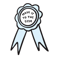 Gym Ribbon Sticker