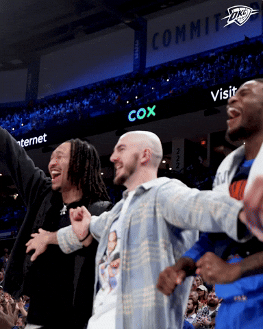 Lets Go Smile GIF by OKC Thunder