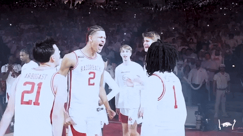 College Basketball GIF by Arkansas Razorbacks