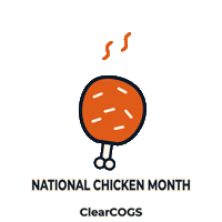 Celebrate Food Service Sticker by ClearCOGS