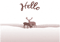 Snow Hello Sticker by BAR àPART Wijnhandel