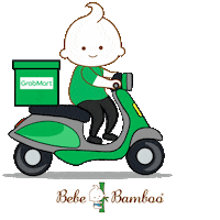 Fastdelivery 1Hourdelivery Sticker by Bebe Bamboo