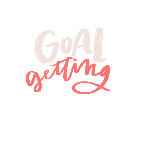 Lettering Goals Sticker by Activator Co.