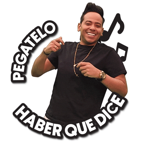 Fiesta Que Dice Sticker by Orlando Liñan