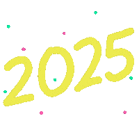 Happy Sparkle Sticker by Derek Hunten