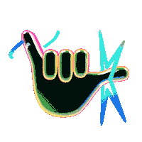 3D Neon Sticker by VALERIS