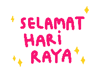 Eid Raya Sticker by ifalukis